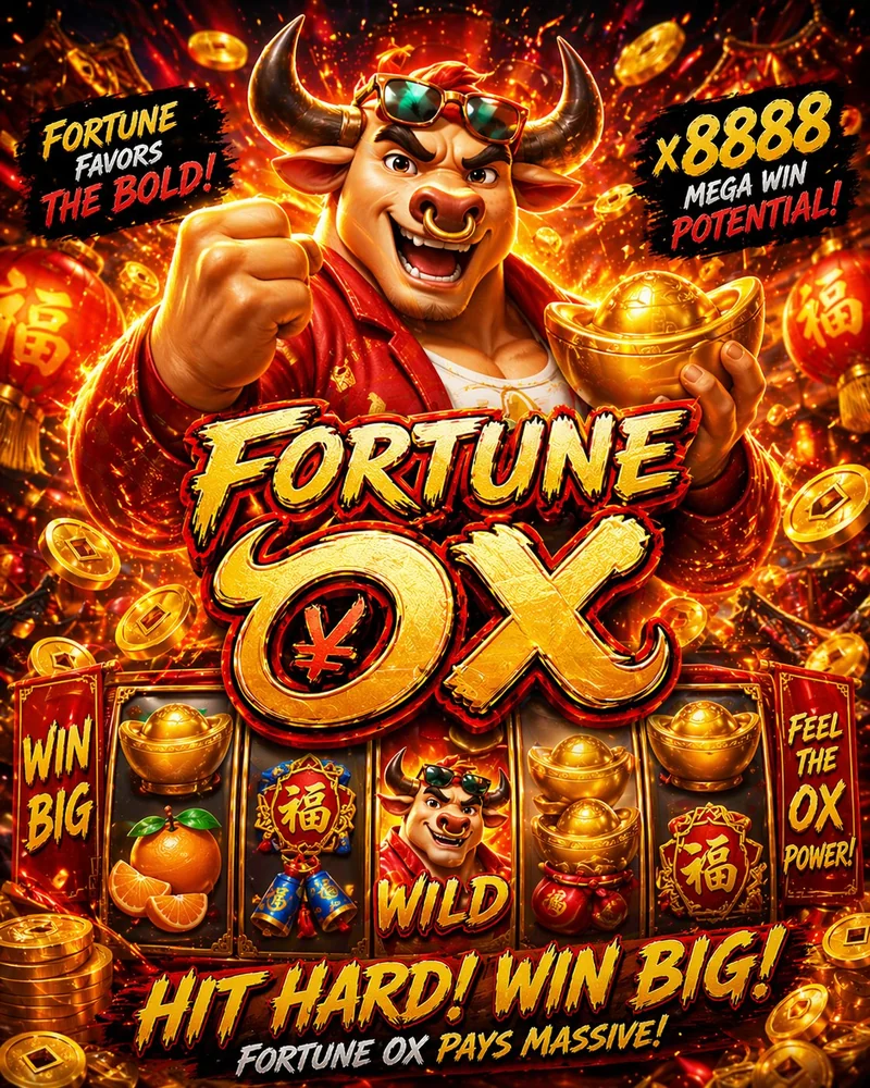 Fortune Ox slot poster